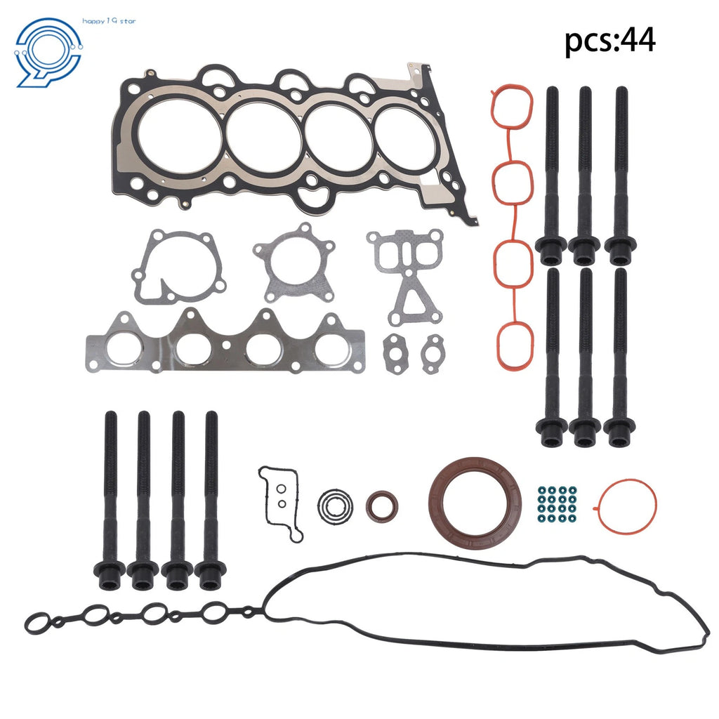 Head Gasket Set with Bolts for Hyundai Kia Accent Rio (2012–2016)