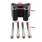 2" Aluminum Handlebar Riser Clamps for Can-Am Spyder RT F3/F3T/F3LTD (2013-2023)