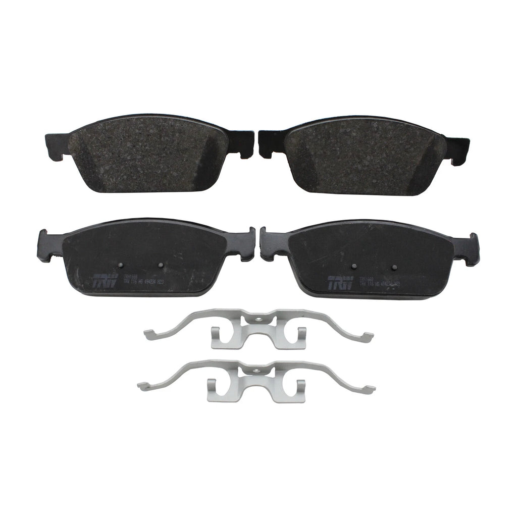 Set of 4 TRW Pro Low-Metallic Brake Pads TRH1668 for Ford Focus ST (2013–2014)