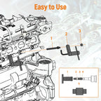Injector Rail Remover for Cadillac Chevrolet 4.3L 3.6L GDI (2007–2014)