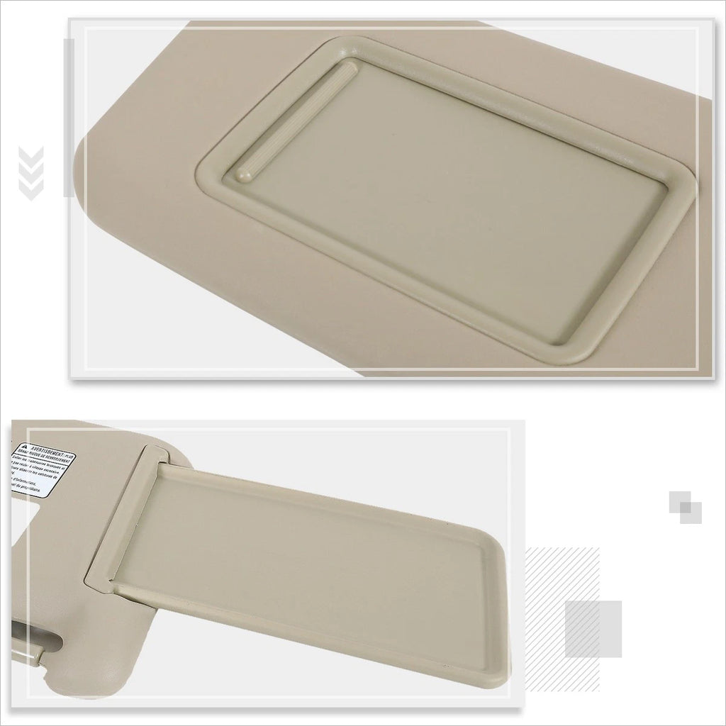 Driver Side Sun Visor for Toyota RAV4 (2006–2012) OE Style Beige