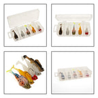 Pack of 5 Soft Bait Simulated Jump Fish for Catfishing