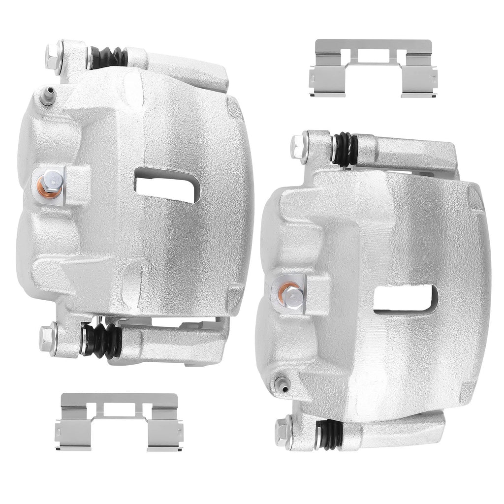 2X Front Left & Right Disc Brake Calipers w/Bracket for Ford F-150 (2006-2008)