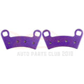 Front Brake Pads for Polaris RZR S Outlaw 450 (2009–2012) - Purple Carbon Fiber