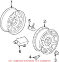 Tire Pressure Monitoring Sensor for Chrysler Town & Country, Dodge Journey