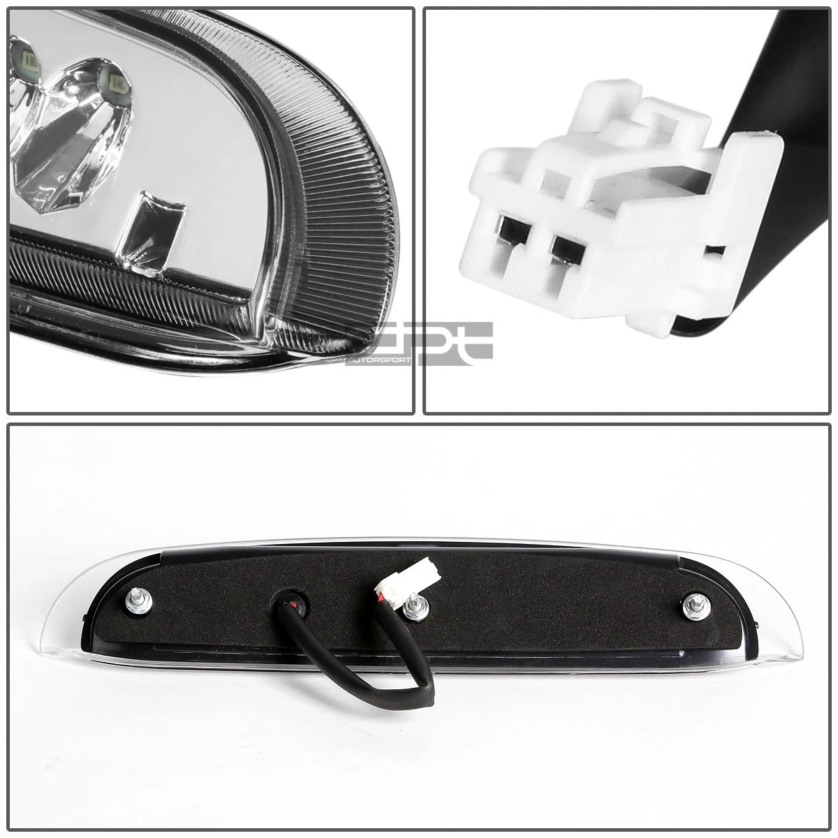 Full LED Third Tail Brake Light for Ford Explorer (1998–2001) Chrome