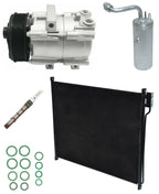 A C Compressor Kit With Condenser for Ford F-350 Super Duty (2001–2001)