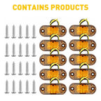 2X LED Bulbs Wired Pigtail Socket Holder for Make Model