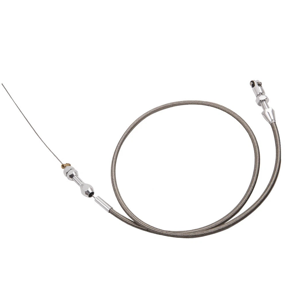 36inch Stainless Steel Braided Throttle Cable for LS1 Engine (4.8L–6.0L)