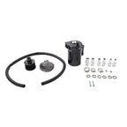 Baffled Engine Oil Catch Can Tank Kit for Universal Vehicles (300ml)