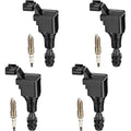 Ignition Coil & Iridium Spark Plug for Chevrolet Malibu 2.4L (2007–2014)