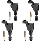 Ignition Coil & Iridium Spark Plug for Chevrolet Malibu 2.4L (2007–2014)