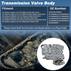 CVT Transmission Valve Body for Subaru Legacy Outback Forester (TR690/163740A)