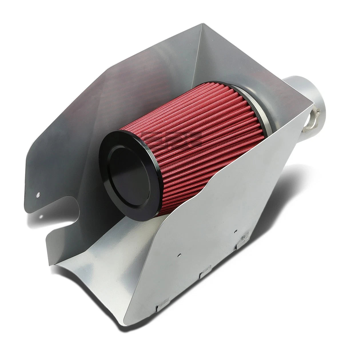 Cold Air Intake Aluminum Pipe + Heat Shield for Ford F250/F350/F550 (2008–2010)