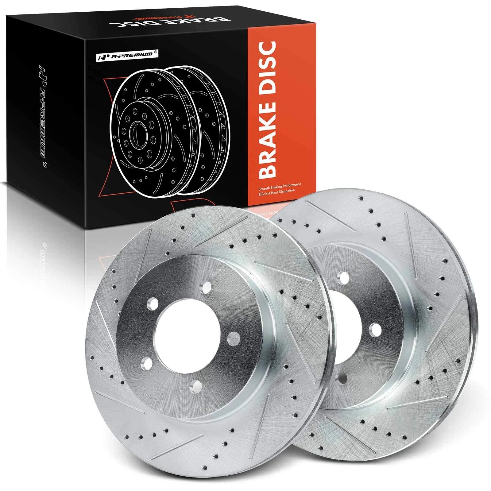 Front Drilled Brake Rotors for Ford Explorer Mercury Mountaineer (2002–2005)