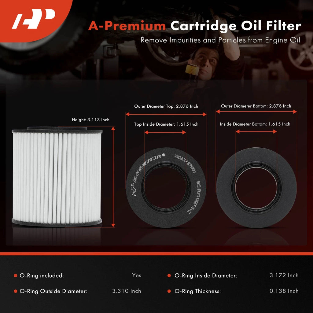Engine Oil Filter for BMW 320i M3 335xi (2012-2018)