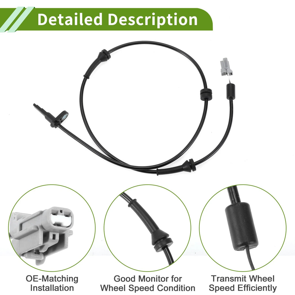 ABS Wheel Speed Sensor No. 47910JN20A for Nissan Teana (2003–2013)