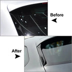 Carbon Fiber Rear Window Spoiler Side Wing Cover for SEAT Leon (2013-2019)