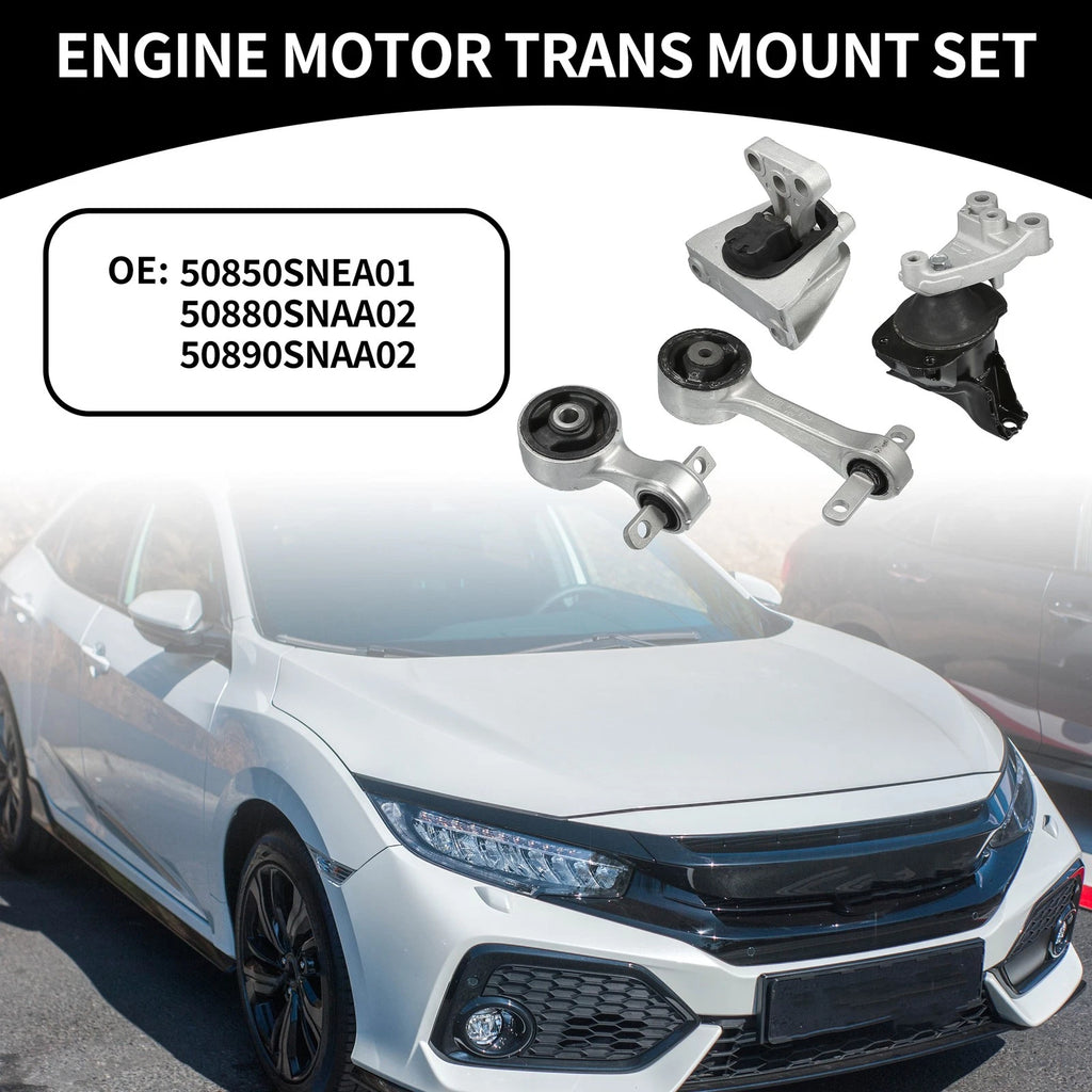 Engine Motor Mount Set for Honda Civic 1.8L (2006–2011)