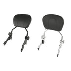 Adjustable Backrest Sissy Bar for Harley Street Glide (2009–2025) Chrome/Black
