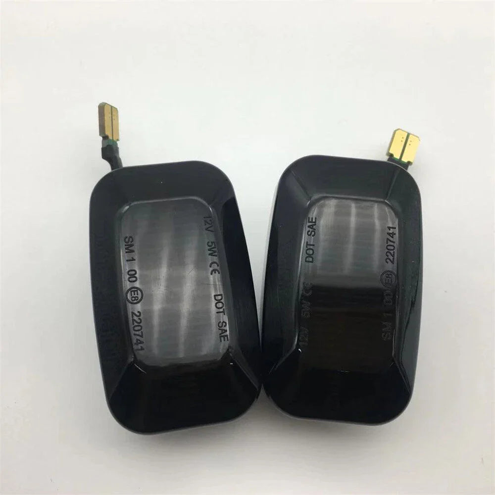 Amber Flowing LED Side Indicator Lights for Toyota Hilux, Corolla, Prius, Camry (2007-2023)