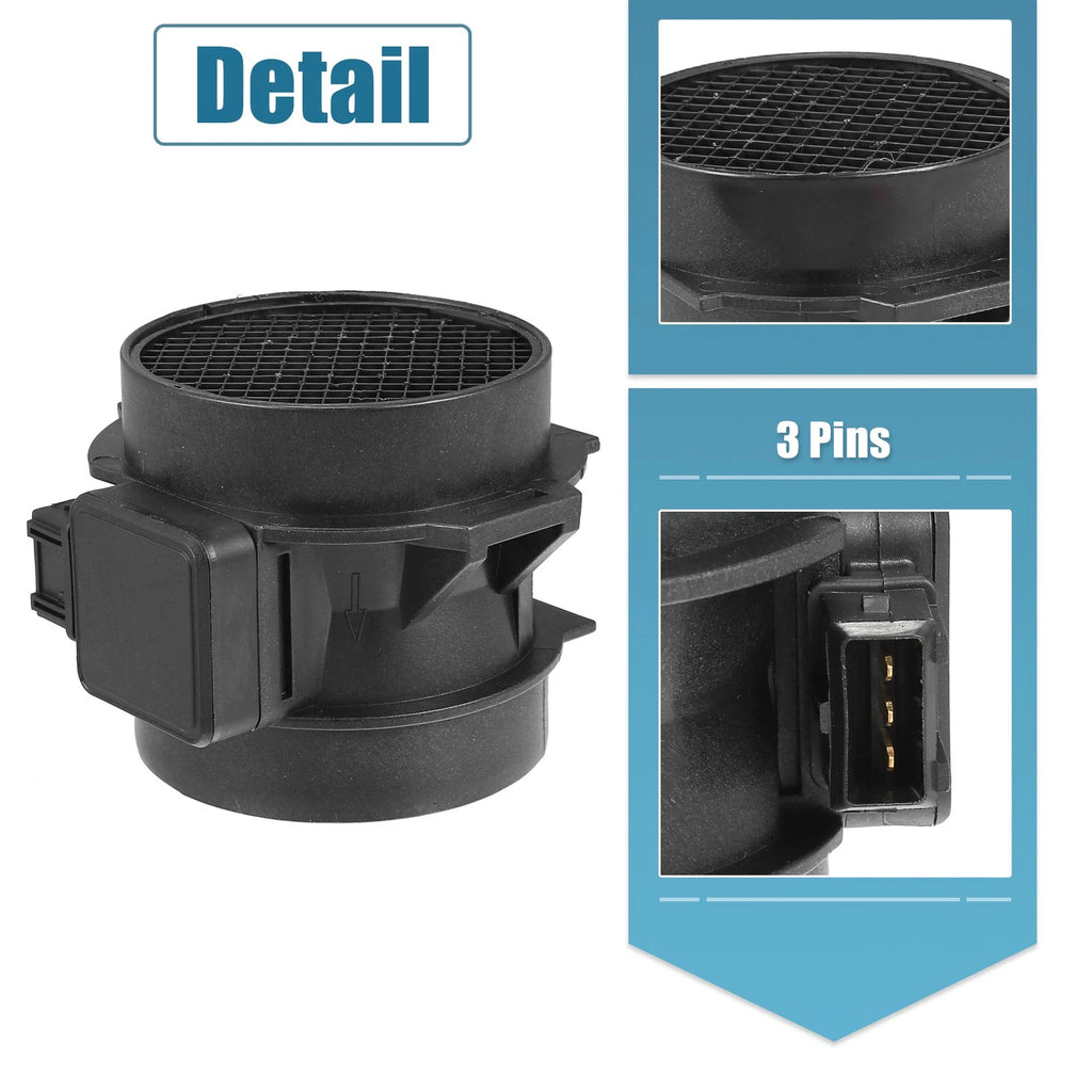 Mass Air Flow Sensor for BMW 323i  (2000–2006) No. 5WK9605