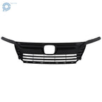 Gloss Black Upper Grille with Headlight Eyelid Molding for Honda Odyssey (2018–2020)