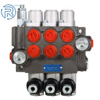 P40 Hydraulic Directional Control Valve 13GPM 3 Spool for