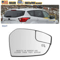 Heated Power Glass Right Side Mirror for Ford Escape (2017–2019)