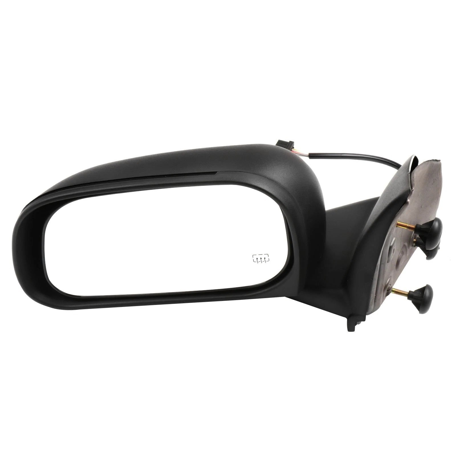 Driver Side Mirror for Dodge Durango (2004–2009) - Power Heated, Black Housing