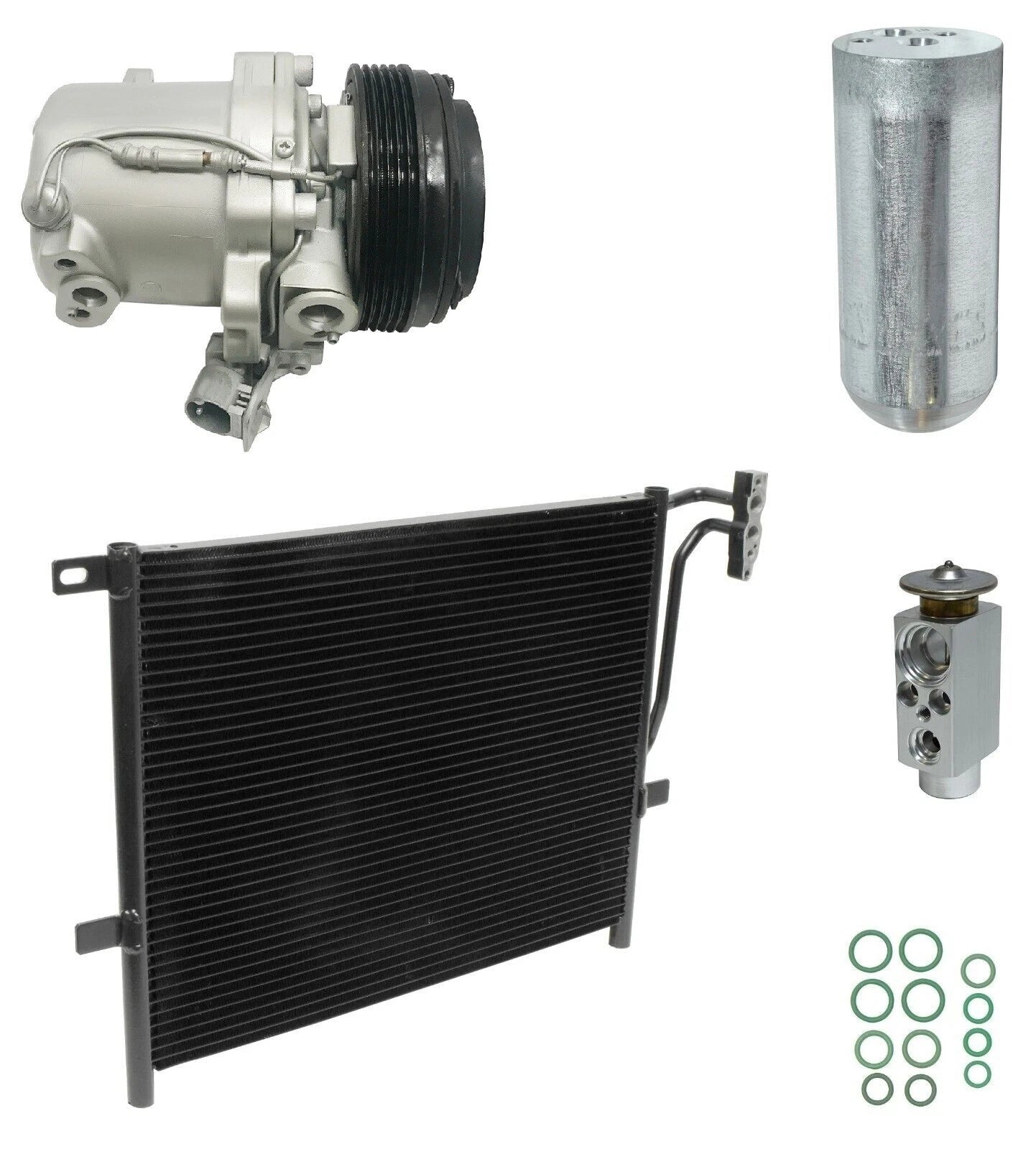 AC Compressor Kit With Condenser for BMW 328i 2.8L (1999–2000)