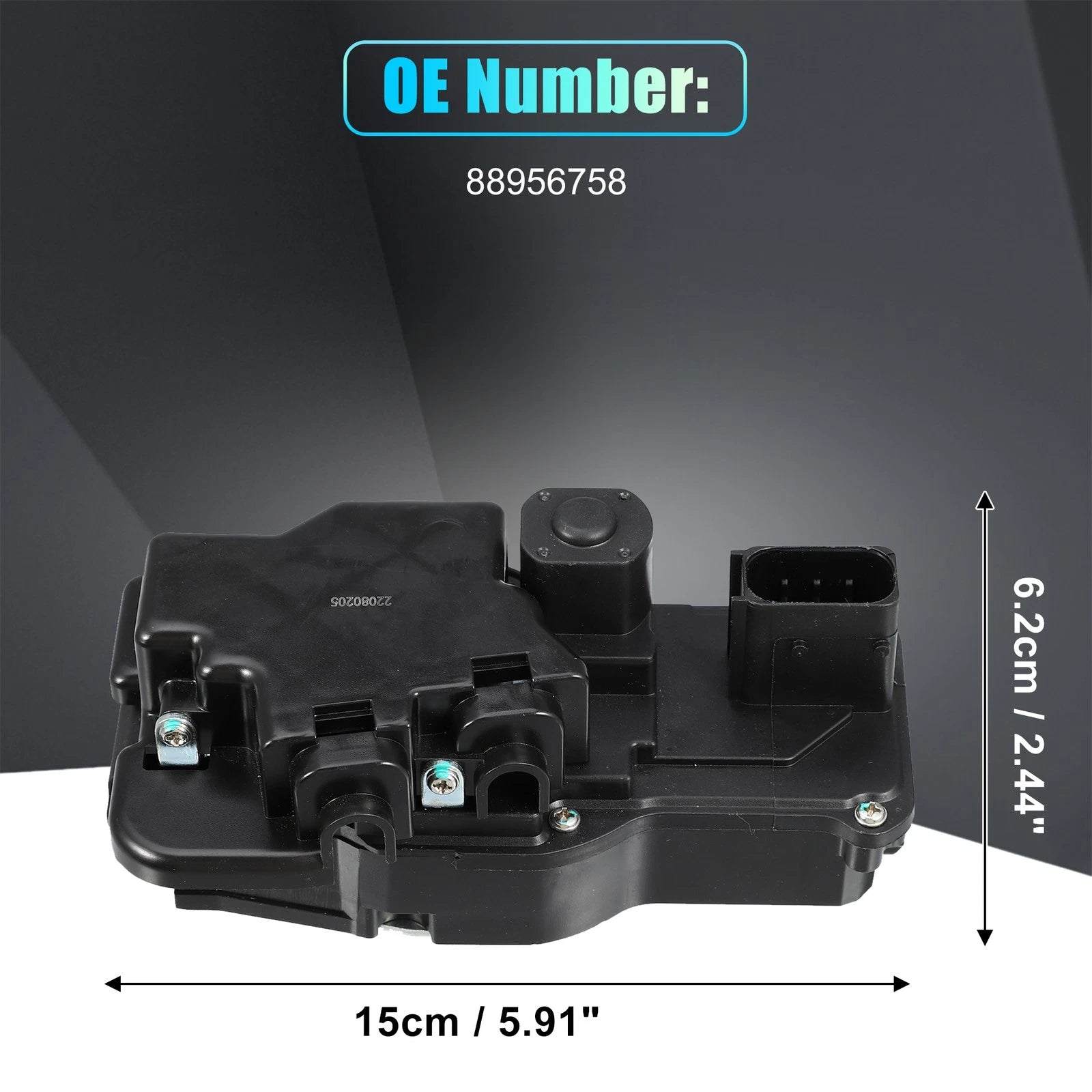Front Left Power Door Lock Actuator Motor for Chevrolet Corvette (2005–2013) 88956758