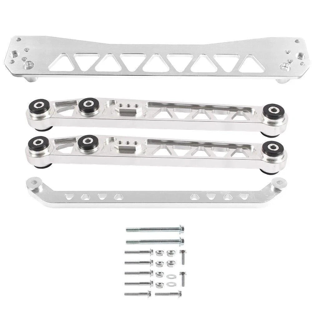 Rear Lower Control Arms Subframe Brace Tie Bar for Honda Civic EK (1996–2000)