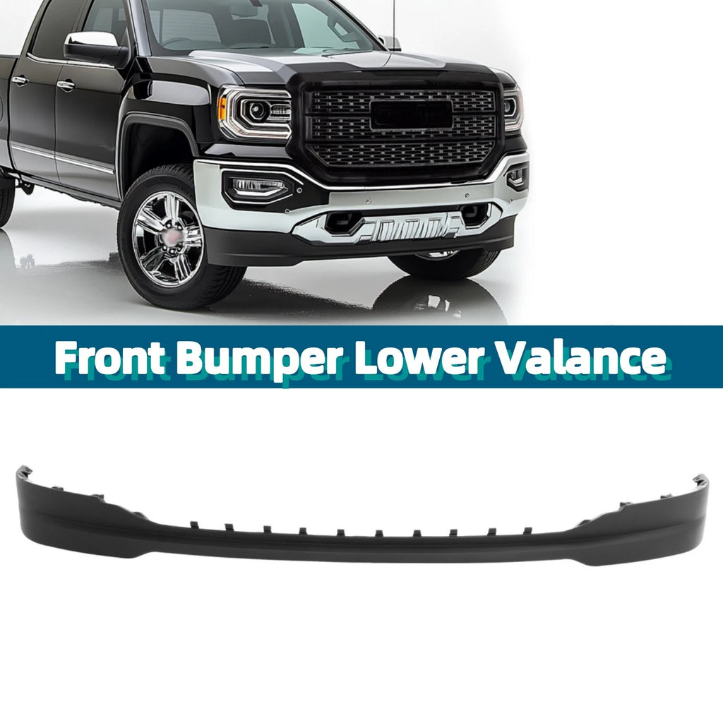 Front Bumper Lower Valance Air Deflector for GMC Sierra 1500 (2016–2018)