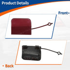 Rear Tow Hook Cover for Mercedes-Benz A W177 (2019–2023) No.A1778850702 Red