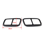 Silver Rear Exhaust Muffler Tail Pipe Cover Trim for Range Rover Sport (2018–2019)