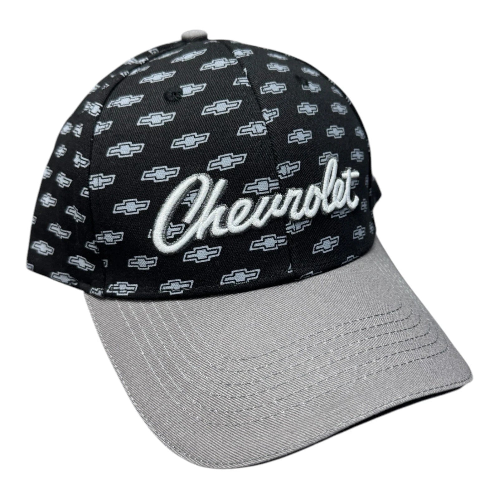 Bowtie Chevrolet Logo Hat Cap for Black Gray (2005–2015)