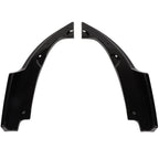 2PC Rear Bumper Splitters for Honda Civic (2016-2018) Black