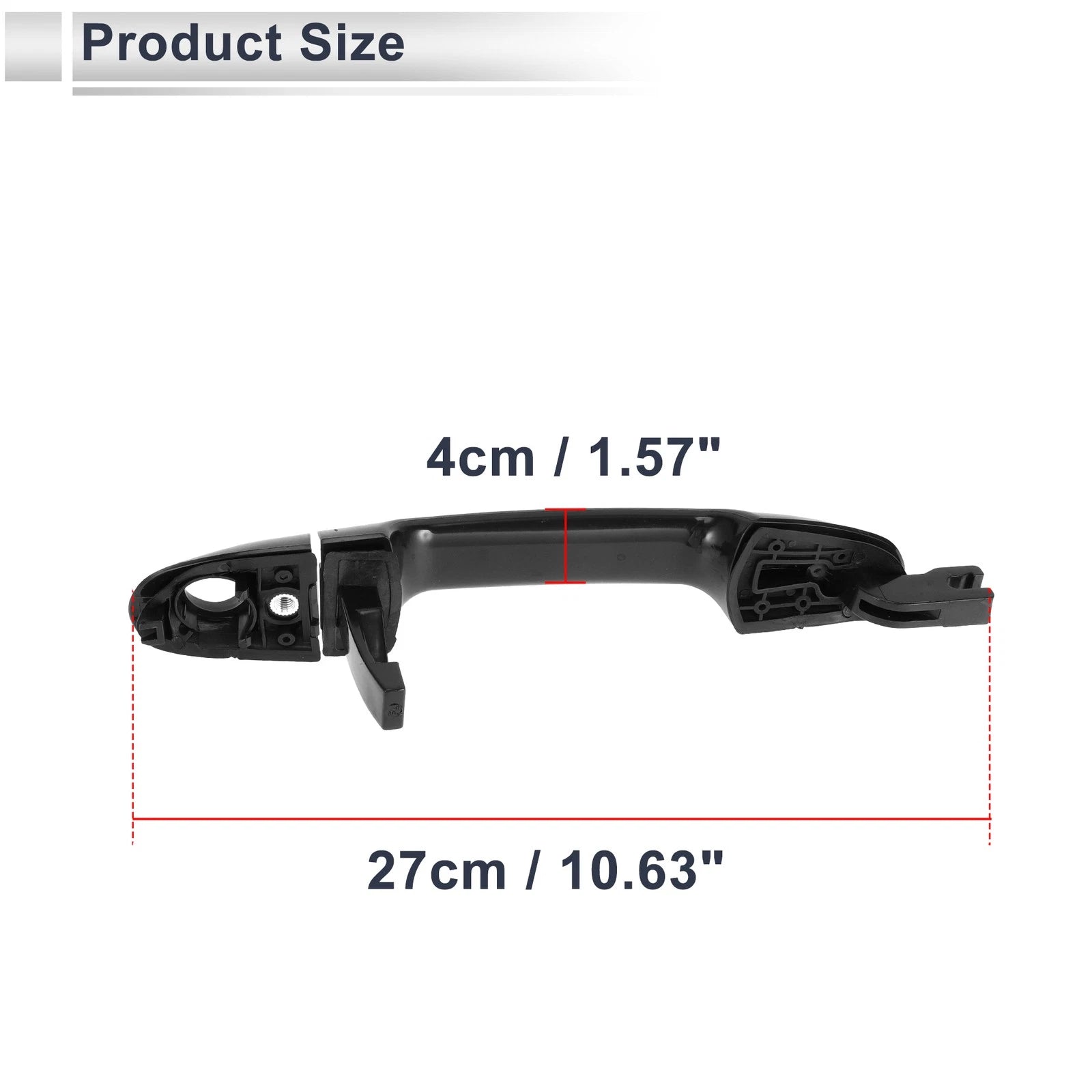 Front Left Door Handle for Kia Spectra Cerato (2005–2015) No. 826502F000