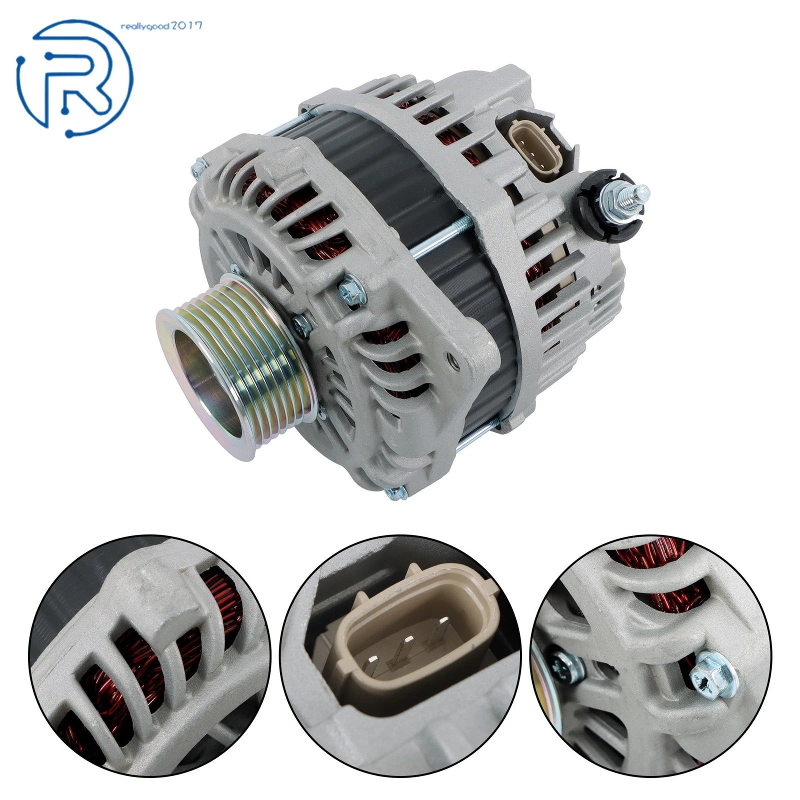 Alternator 130A for Nissan Maxima Murano Quest Altima 3.5L (2000–2016) 11341 11557