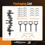 1.6L Engine Crankshaft Conrods & Bearing Set for Hyundai KIA (2012–2019)
