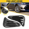 2X Front Bumper Fog Light Lamp Covers for Toyota Corolla (2017–2019)