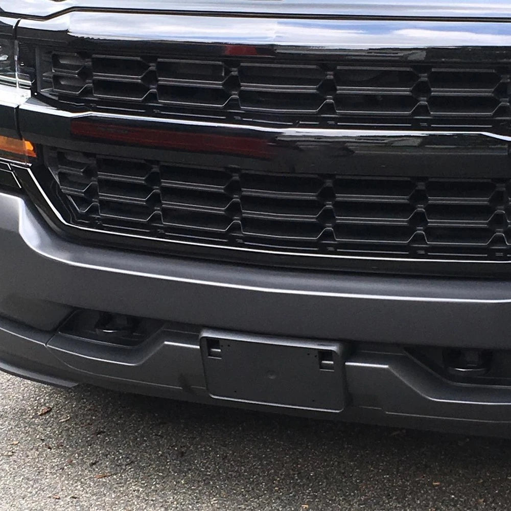 Front License Plate Bracket Holder for Chevy Silverado 1500 (2016-2018)