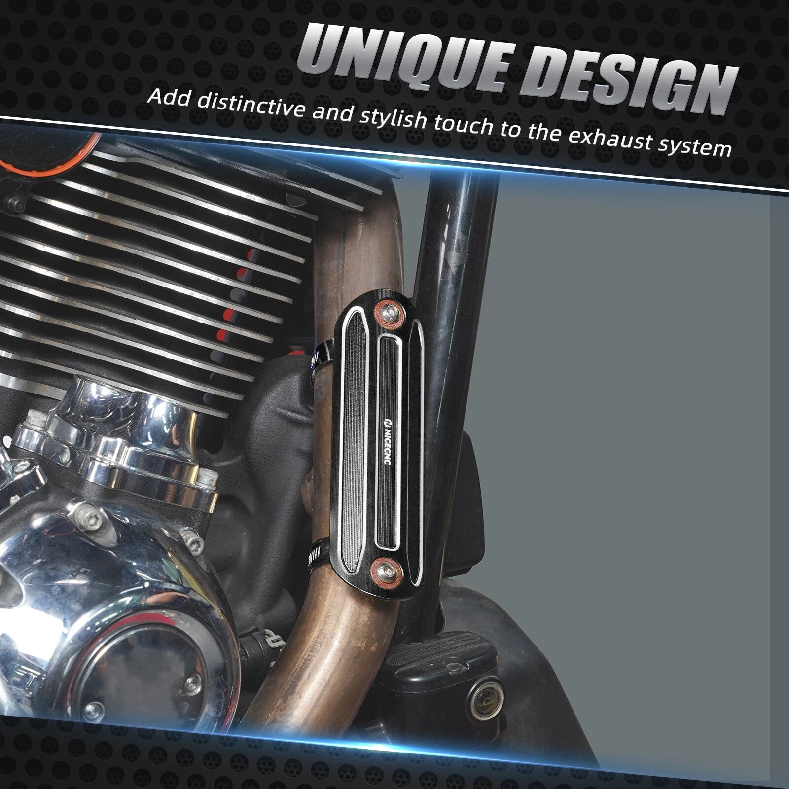 Muffler Pipe Heat Shield Cover Guard for NICECNC (Below 63mm)