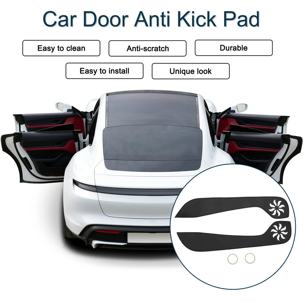 Set of 1 Car Door Anti Kick Pad Sticker Protector for Ford Mustang (2015)
