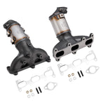 2X Manifold Catalytic Converters for Hyundai Santa Fe (2007–2009) 2.7L V6