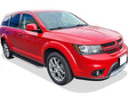 Set of 2 Polished 6" iBoard Side Step Nerf Bars for Dodge Journey (2009-2020)