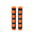 2X Rubber Brake Clutch Handle Bar Grips Lever Sleeve Cover - Universal Orange