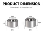 Front & Rear Wheel Bearings & Circlips for Kawasaki KRF1000 Teryx KRX 1000 (2020–2024)