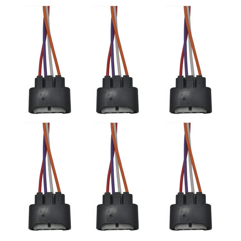 6X Ignition Coil Pigtail Connector Plug for Toyota Sienna (2007–2015)